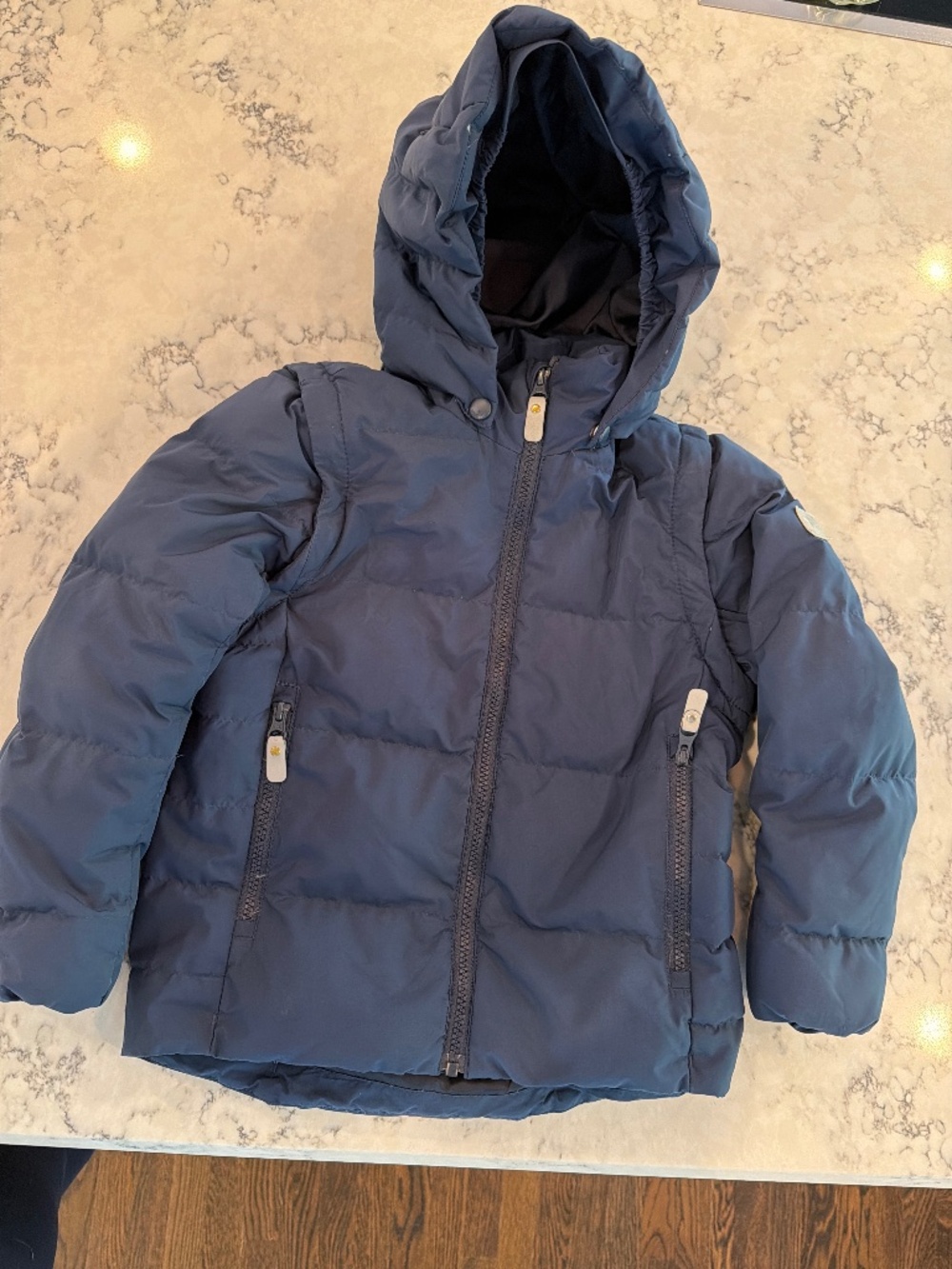 Reima Navy Insulated Puffer Winter Coat